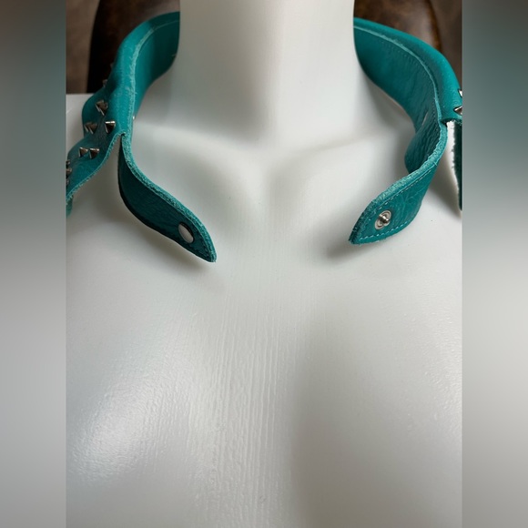 Falconery leather collar from Italy 🇮🇹 - Picture 4 of 7